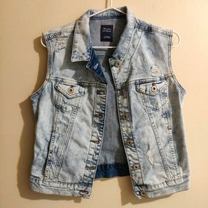 Jean Mavi vest